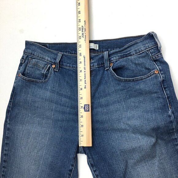 Levi's 515 Women's Jeans Boot Cut Medium Wash Stretch size 10 length 31" - Picture 6 of 12
